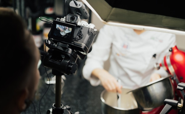 Social media content creation workspace